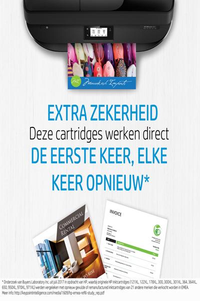 HP DeskJet 301XL Ink Cartridge: Black, 8ml Original - D8J45AE