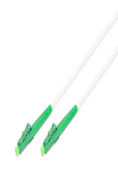 DIGITUS Fiber optic steel-armored patch cable, simplex, singlemode, LC/APC - LC/APC, 10 m - DK-2933A-10-LCA-SX