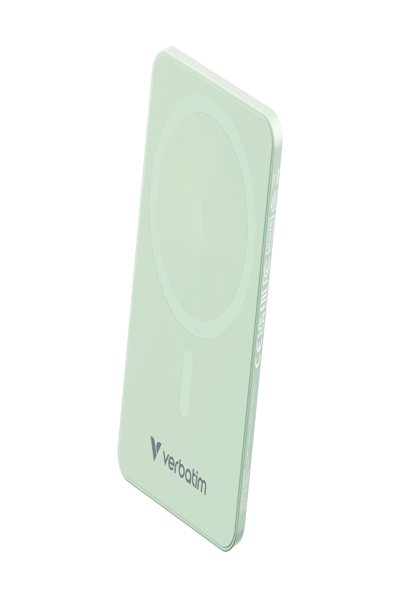 Verbatim Essential Power Bank magn.wirel. gruen. 32226 - Rechargable Battery - 32226