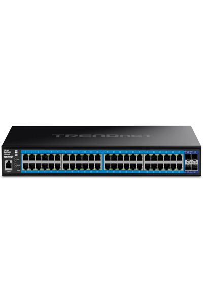 TRENDnet Web Smart Switch with 10G SFP+ - Switch - 1 Gbps - TEG-3524S