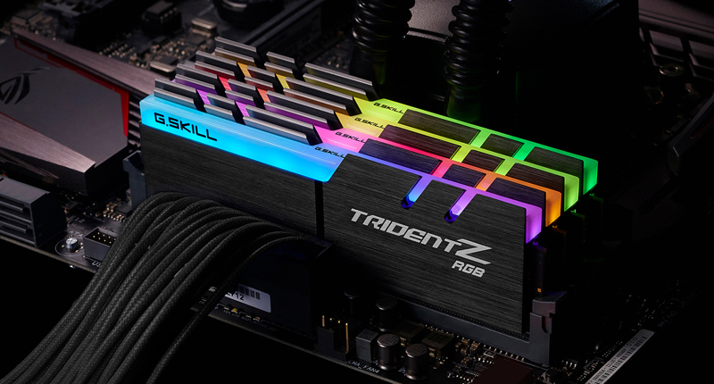 G.Skill Trident Z RGB F4-3600C18Q-64GTZR - 64 GB - F4-3600C18Q-64GTZR