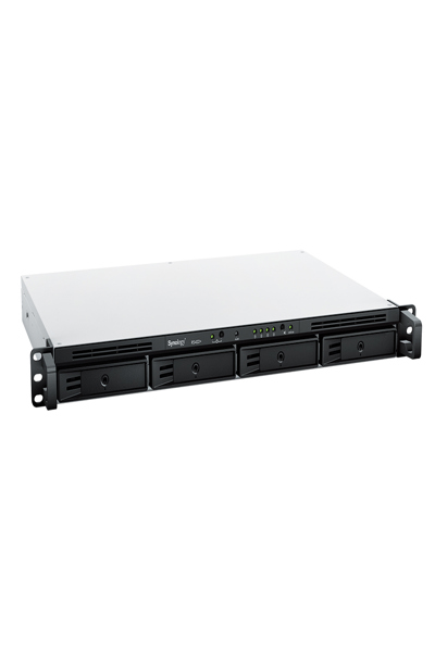 Synology RackStation RS422+, NAS, Rack (1U), Ryzen Embedded, R1600, 2 GB, DDR4 - RS422+ + 4X HAT5310-8T