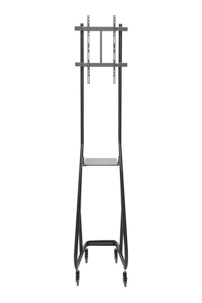 Chariot équipé pour écran plat / système de visioconférence
