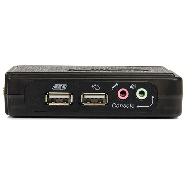 StarTech 2 Port USB KVM Switch Kit w/Audio Cables - SV211KUSB