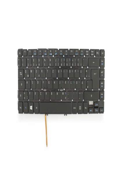 Acer PK131IB1A09 Keyboard DE German black with Backlight - Keyboard - Black