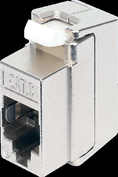 Intellinet Cat8.1 40G skärmad verktygslös Keystone-jack - 771887
