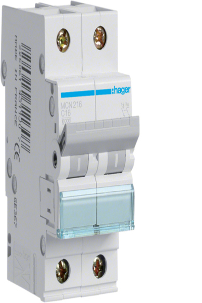 Hager MCN216 16A 2 pôles
