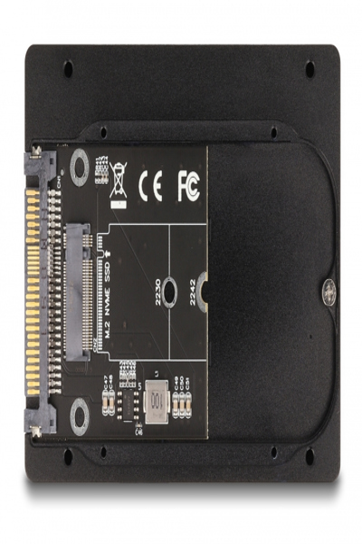 Delock Interface adapter - 7 mm height, converter, SFF-8639 to M.2 Key M - 63379