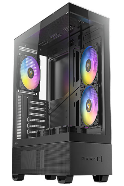 Antec ANTEC CX705 RGB MID-TOWER ATX CASE WITH TEMPERED GLASS PANELS BLACK - 0-761345-10254-4