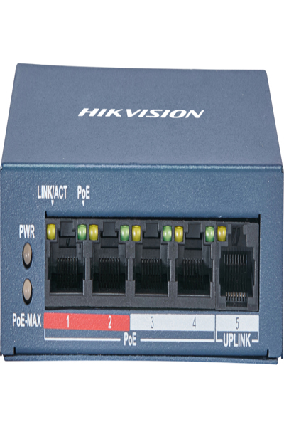 Hikvision DS-3E0105P-E/M(B) PoE Network Switch Fast Ethernet