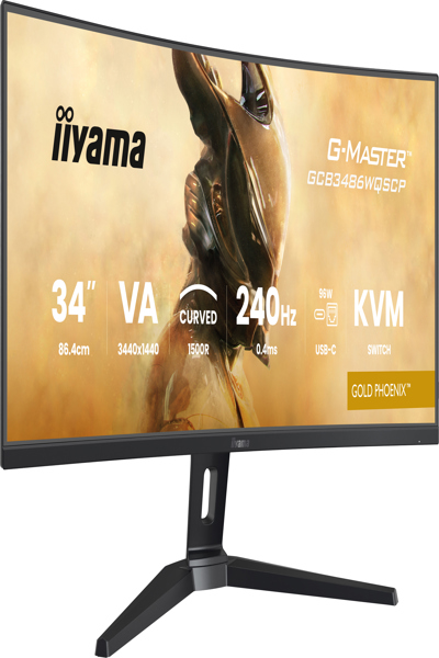 Iiyama G-MASTER Gold Phoenix GCB3486WQSCP-B1 - GCB3486WQSCP-B1
