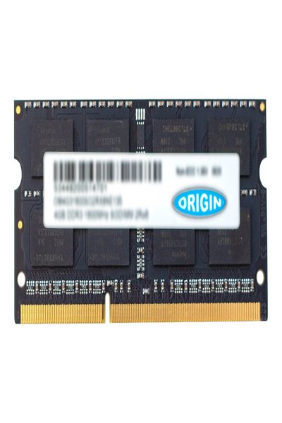 Origin Storage 8GB DDR3 1600MHz SODIMM 2Rx8 Non-ECC 1.35V - 8 GB - 1 x 8 GB - DDR3 - 1600 MHz - 204-pin SO-DIMM