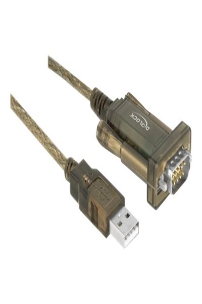 Delock-adapter USB 2.0 Typ-A > 1 x Seriell DB9 RS-232 - 64073