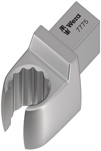 Wera 7775, Embout de clé dynamométrique, Argent, 1 pièce(s), Acier au chrome-vanadium (Cr-V)