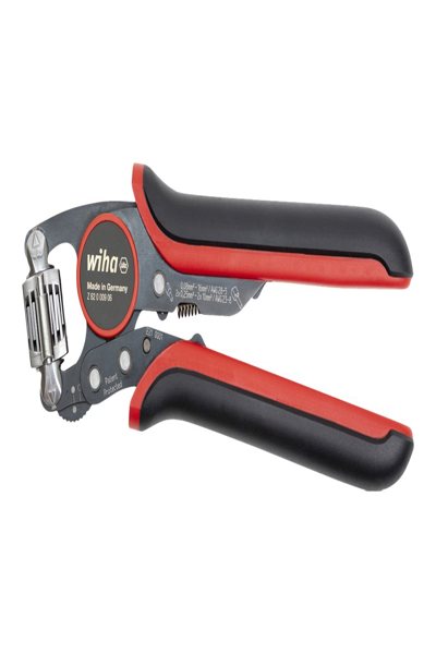 Wiha Outil de sertissage 45223 - Pince rotative pour cosses de câble avec presse carrée