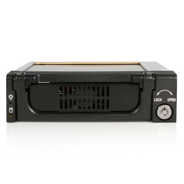 StarTech 5.25in Rugged SATA HDD Mobile Rack DRW150SATBK - DRW150SATBK