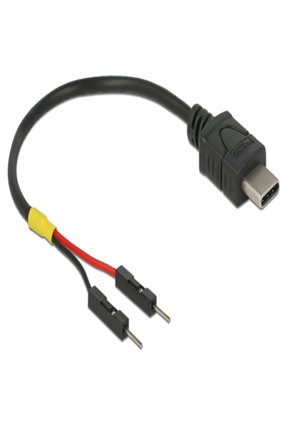 Delock USB / strömkabel - 24-pin USB-C (hane) till 2-pin USB-header (hane) separat - 85418