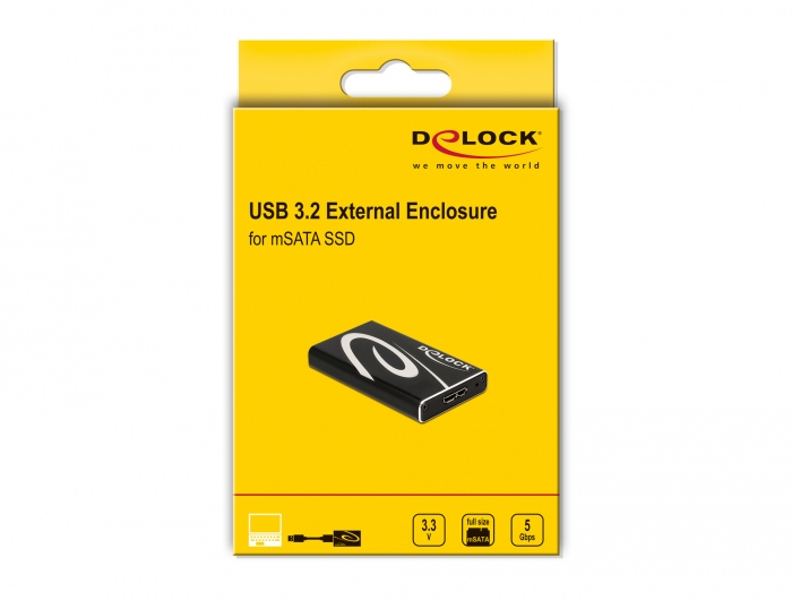 Delock storage space - mSATA - 42006