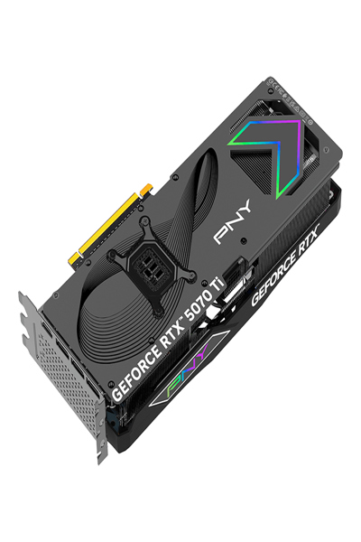 PNY GeForce RTX 5070Ti 16GB ARGB Overclocked Triple Fan - Graphics card - VCG5070T16TFXXPB1-O