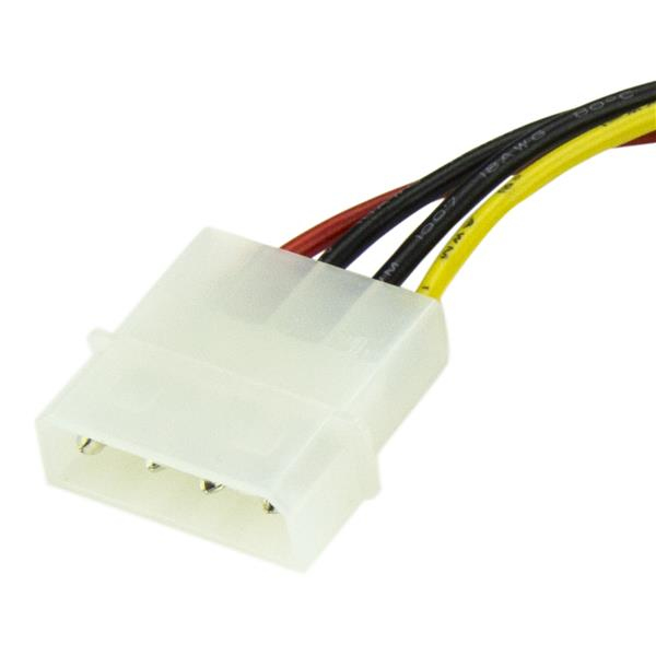 15cm 4 Pin Molex to SATA Power Cable - SATAPOWADAP