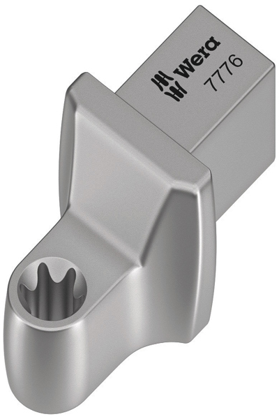 Wera 7776, Embout de clé dynamométrique, Argent, 1 pièce(s), Acier au chrome-vanadium (Cr-V)