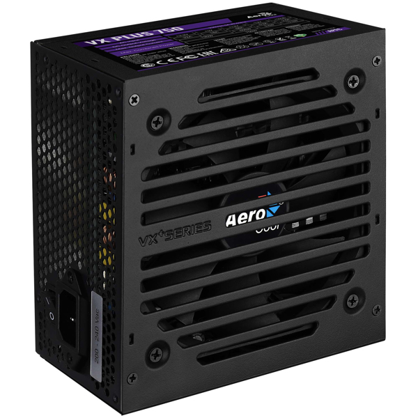 AeroCool VX-750PLUS power supply, 750W, 80+ certified - VX-PLUS-750W
