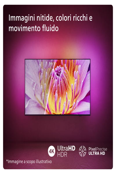 Philips TV 43PUS8009 12 LED 4K Ambilight 43PUS8009/12 - Flat Screen - 109.2 cm - 43PUS8009/12
