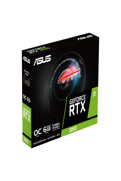 ASUS RTX3050 6GB O6G LP BRK Graphics card 6144MB - 90YV0KQ0-M0NA00