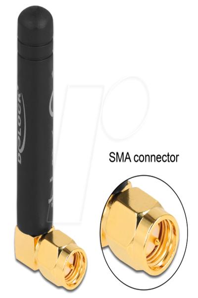 Delock Antenna - 4.86 cm - Smart Home, LPWAN - 12716