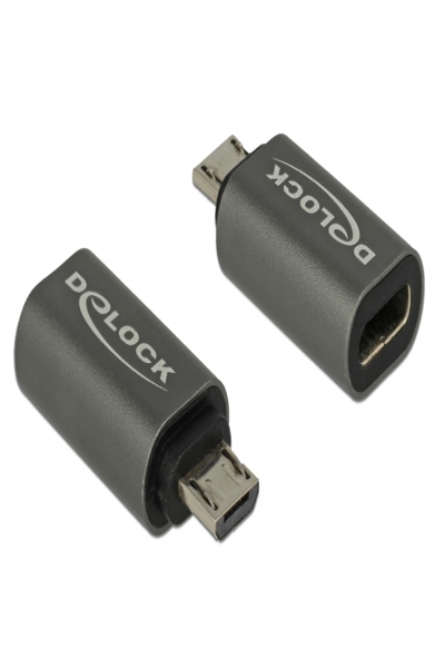 Adaptateur USB Delock - USB-C 24 broches (F) vers Micro-USB Type B (M)