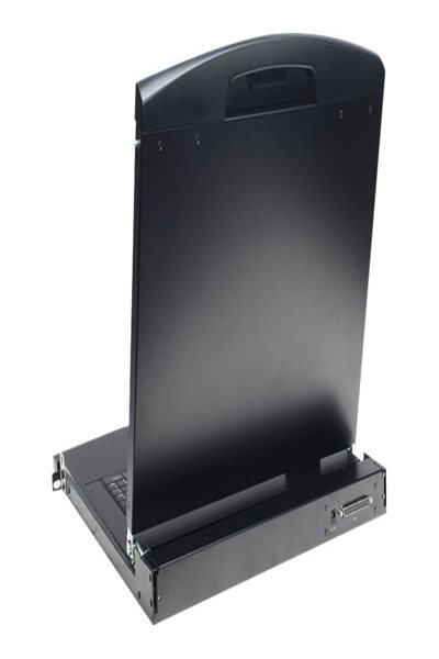 DIGITUS 19" LCD KVM Console, 1-Port VGA, US Keyboard - DS-72211-1US