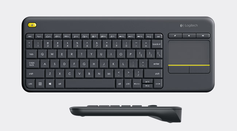 Clavier tactile sans fil Logitech K400 Plus - 920-007141
