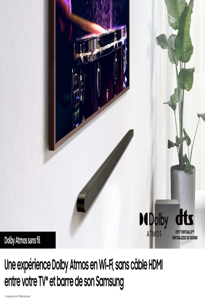 Samsung HW-S710D - S-serien - soundbar-system - HW-S710D/XE