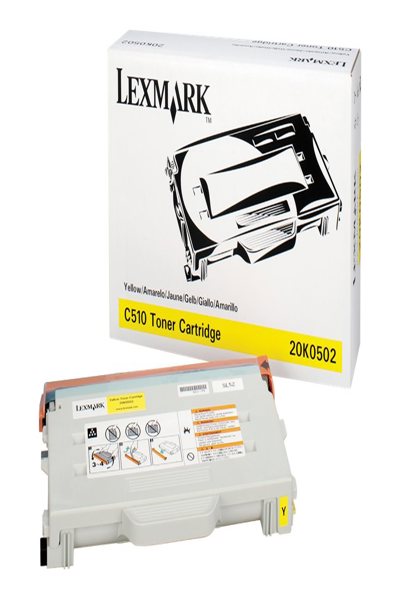 Lexmark 20K0502 - 3000 pages - Yellow - 1 pc(s)