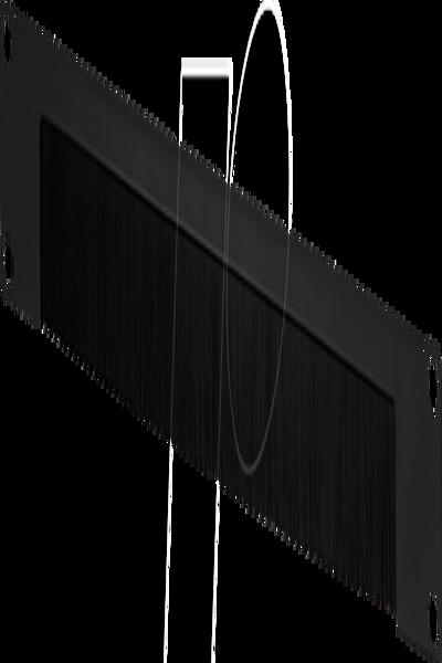 LogiLink PN103B 19" 1U Brush Panel