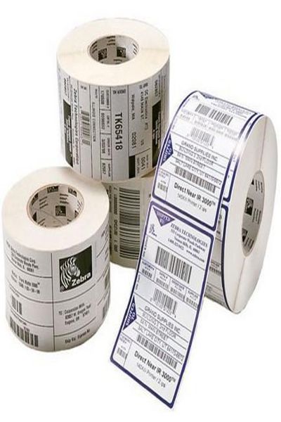 Zebra Z-Perform 1000T, Vit, Papper, Permanent - 3013112-T