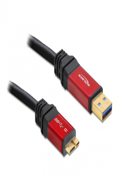 Delock Premium - USB-kabel - USB typ A (hane) till Micro-USB typ B (hane) - 82763