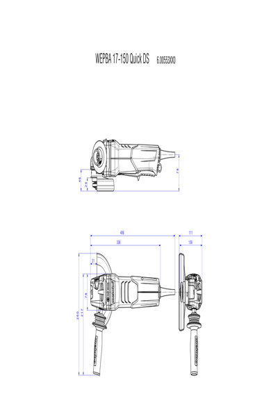 Metabo WEPBA 19-150 Q DS