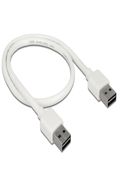 Delock Easy - Câble USB - USB (M) réversible vers USB (M) réversible