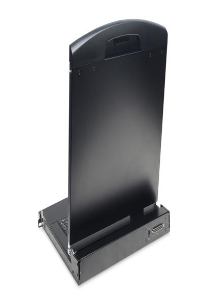 DIGITUS 17" LCD KVM Console, 8-Port VGA, US Keyboard - DS-72210-2US
