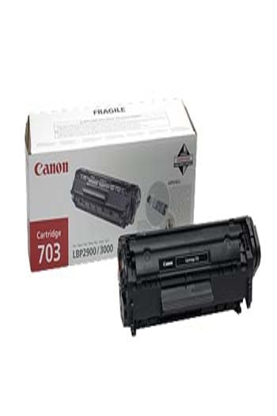 Cartouche de toner Canon CRG703 Noir - 2000 pages - Noir - 3 pièces