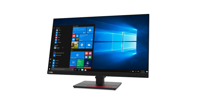 Lenovo ThinkVision T27h-20 - 68.6 cm (27") - 2560 x 1440 pixels - Quad HD - LED - 6 ms - Black - 61ECGAT2EU