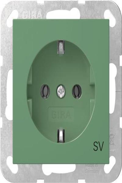 Prise GIRA SCHUKO 4188107 Système SV 55 gr