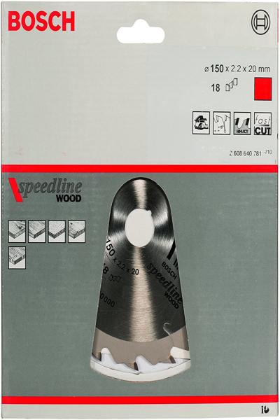 Bosch 2 608 640 781 - Wood - 15 cm - 2 cm - 1.4 mm - 2.2 mm - 1 pc(s)