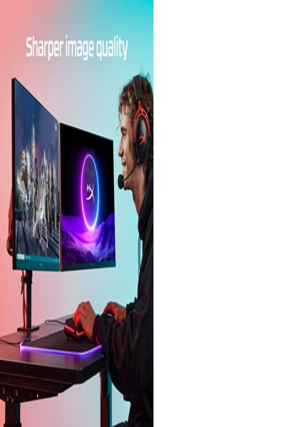 HP HyperX Armada 27 QHD-spillskjerm: 27-tommer, 1 ms, svart - 64V69AA