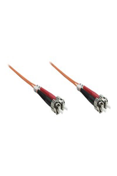 Intellinet Fiber Optic Patch Cable OM2 ST/ST 1m - 470056
