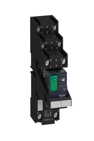 Relais APC Schneider Electric RXM2AB2BDPVS noir transparent