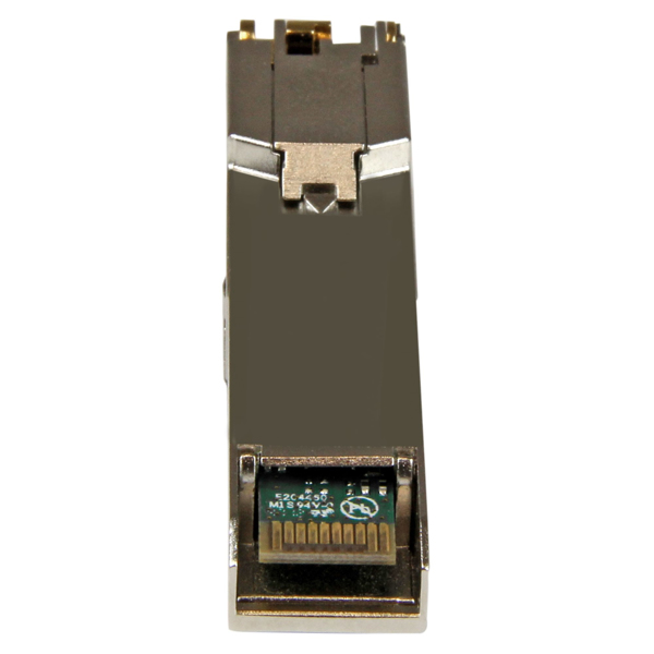 StarTech Gigabit RJ45 Copper SFP Transceiver Module - HP J8177C Compatible - SFP (Mini-GBIC) transceiver module (equivalent to: HP J8177C) - Gigabit Ethernet - 1000Base-T - RJ-45 / SFP (mini-GBIC) - up to 100 m (pack of 10) - for HPE 1810, 1910, 20p 10/100/1 - J8177C10PKST