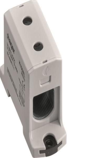 Pince de raccordement Hager pour câbles aluminium + CU 25-150 mm² gris