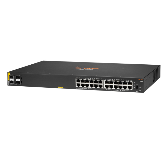 R8N87A HPE Aruba 6000 24G Class4 PoE 4SFP 370W Switch - R8N87A